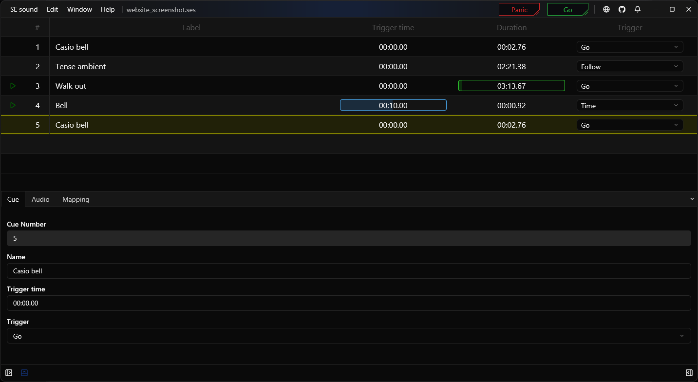 Stack screenshot